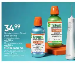 SuperPharm Płyn do płukania jamy ustnej The Breath Co. łagodna mięta oferta