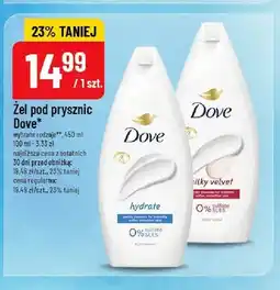 Polomarket Żel pod prysznic Dove Hydrate oferta