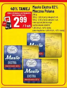Polomarket Masło Ekstra 82% Mleczna Polana oferta