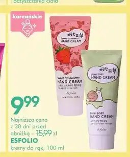 SuperPharm Krem do rąk Esfolio Sweet Strawberry oferta