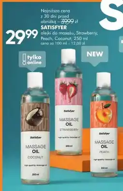 SuperPharm Olej do masażu Satisfyer Coconut oferta