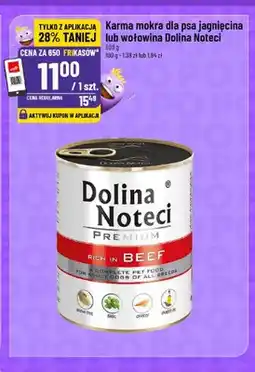 Polomarket Karma mokra dla psa Dolina Noteci jagnięcina oferta