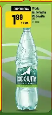 Polomarket Woda mineralna Rodowita oferta