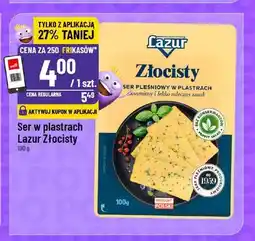 Polomarket Ser w plastrach Lazur Złocisty oferta