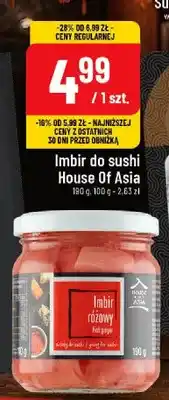 Polomarket Imbir do sushi różowy House Of Asia oferta