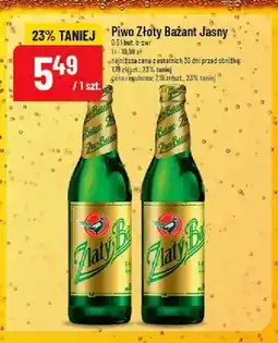 Polomarket Piwo Złoty Bażant Jasny oferta