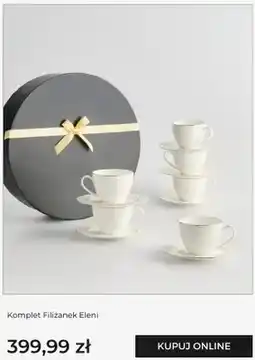 Home&You Komplet filiżanek Eleni home&you oferta