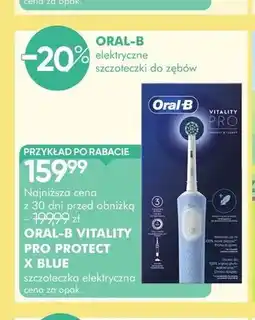 SuperPharm Szczoteczka elektryczna Oral-B Vitality Pro Protect X Blue oferta