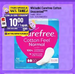 Polomarket Wkładki higieniczne Carefree Cotton Unscented oferta