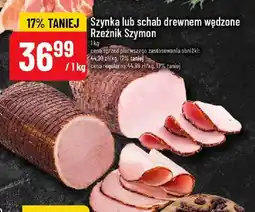 Polomarket Szynka drewnem wędzona Rzeźnik Szymon oferta