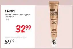 Rossmann Korektor i podkład z masującym aplikatorem Rimmel Multi Tasker Wake Me Up oferta