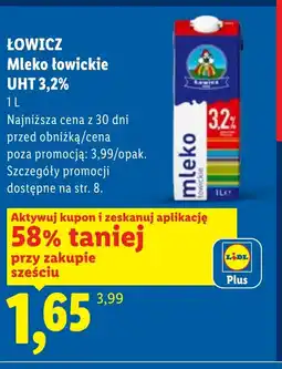 Lidl Mleko Łowicz oferta