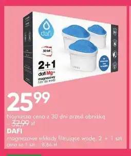 SuperPharm Magnezowe wkłady filtrujące wodę Dafi Mg+ 3-pak oferta