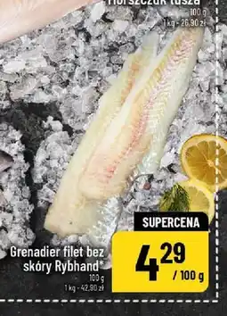 Polomarket Grenadier filet bez skóry Rybhand oferta