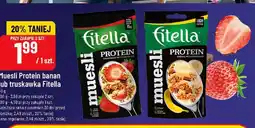 Polomarket Muesli Protein truskawka Fitella oferta