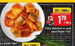 Polomarket Filety śledziowe w sosie salsa Master Fish oferta