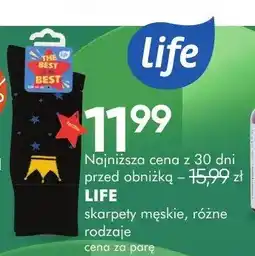 SuperPharm Skarpety męskie Life oferta