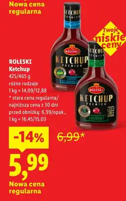Lidl Ketchup Roleski oferta
