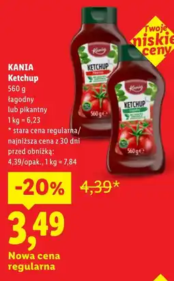 Lidl Ketchup Kania oferta