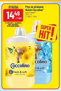 Polomarket Płyn do płukania tkanin Coccolino Fresh & Soft Happy Yellow oferta