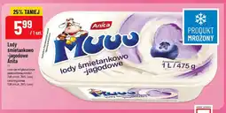 Polomarket Lody śmietankowo-jagodowe Anita Muuu oferta