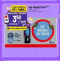 Polomarket Lep okrągły na muchy Bros oferta