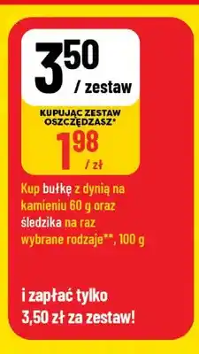 Polomarket Zestaw Śledzik na raz Lisner 100 g i Bułka z dynią na kamieniu 60 g oferta