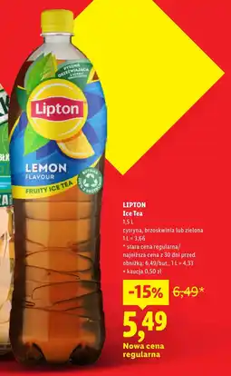 Lidl Ice tea Lipton oferta