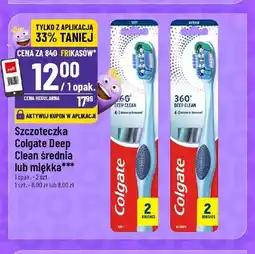 Polomarket Szczoteczka do zębów Colgate Deep Clean średnia oferta