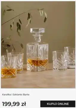 Home&You Karafka i szklanki Barte Home&You oferta
