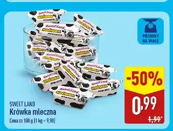 ALDI Krówka mleczna Sweet Land oferta
