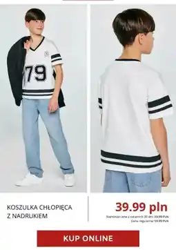 Big Star Koszulka chłopięca z nadrukiem Big Star oferta
