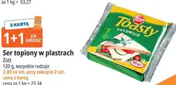 E.Leclerc Ser topiony w plastrach Zott oferta