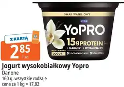 E.Leclerc Jogurt wysokobiałkowy Yopro Danone oferta