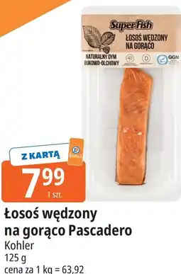 E.Leclerc Łosoś wędzony na gorąco Pascadero Kohler oferta