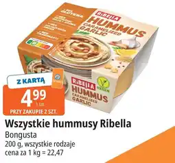 E.Leclerc Wszystkie hummusy Ribella oferta