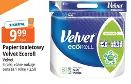 E.Leclerc Papier toaletowy Velvet Ecoroll oferta