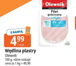 E.Leclerc Wędlina plastry Olewnik oferta