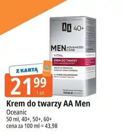 E.Leclerc Krem do twarzy AA Men oferta
