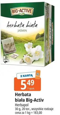 E.Leclerc Herbata biała Big-Activ Herbapol oferta
