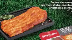 Delikatesy Centrum Boczek wieprzowy marynata słodko-pikantna Grill House Sokołów oferta