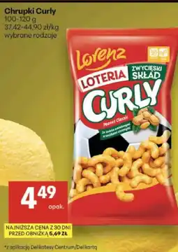 Delikatesy Centrum Chrupki Curly oferta