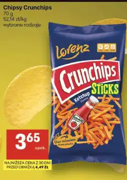 Delikatesy Centrum Chipsy Crunchips Sticks oferta