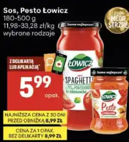 Delikatesy Centrum Sos, Pesto Łowicz oferta