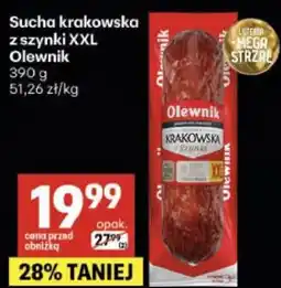 Delikatesy Centrum Sucha krakowska z szynki XXL Olewnik oferta