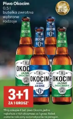 Delikatesy Centrum Piwo Okocim oferta