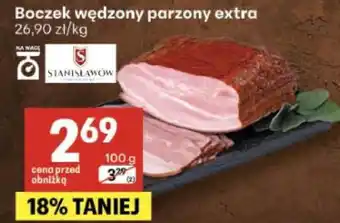 Delikatesy Centrum Boczek wędzony parzony extra Stanisławów oferta