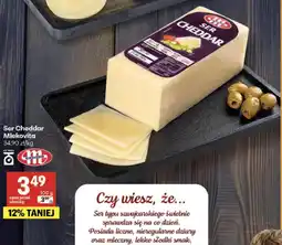 Delikatesy Centrum Ser Cheddar Mlekovita oferta