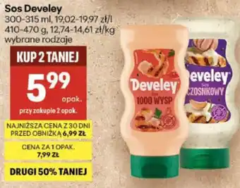 Delikatesy Centrum Sos Develey oferta