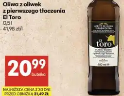 Delikatesy Centrum Oliwa z oliwek z pierwszego tłoczenia El Toro oferta